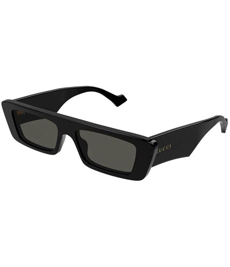 mens gucci rectangular sunglasses|Gucci women's rectangular sunglasses.